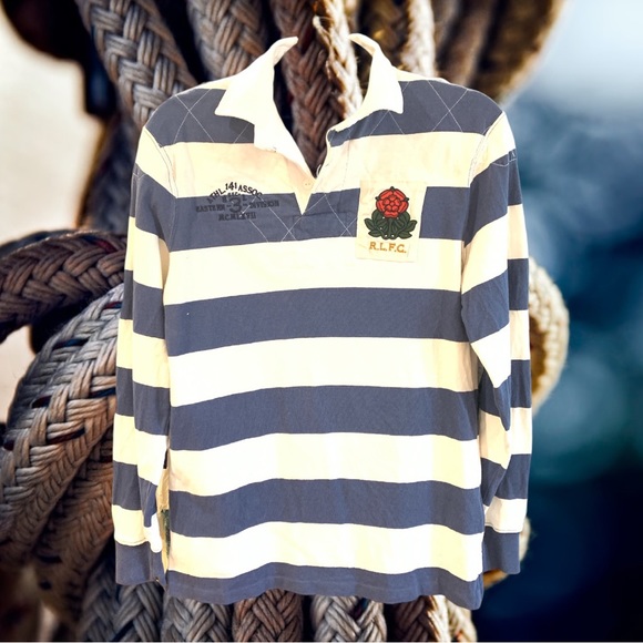 Polo by RL,  Nautical Rugby Shirt - Picture 2 of 7